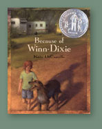 Kate DiCamillo's first novel, "Because of Winn-Dixie" was a best seller and Newbery Award winner.