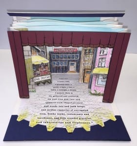 "Cannery Row": A three-dimensional unfolding artist's book by Susan Callan