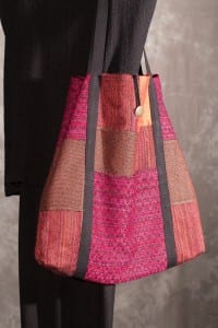 Barbara Weissman, hand-woven handbag