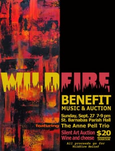 Wildfire Benefit Poster